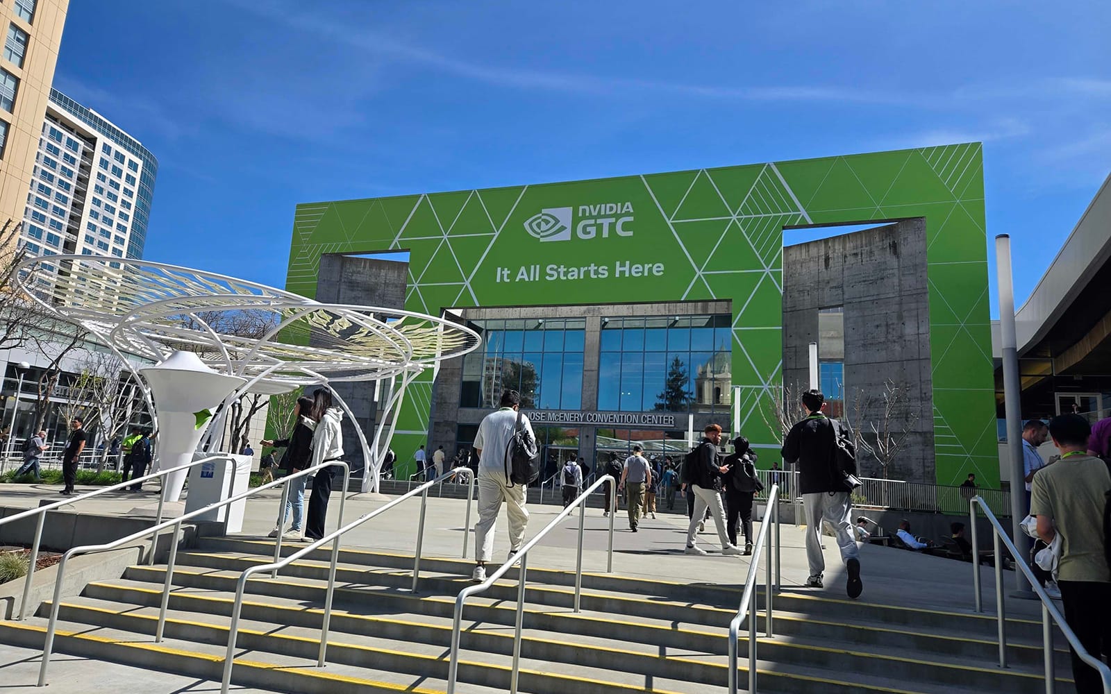 NVIDIA GTC 2026 Main Entrance