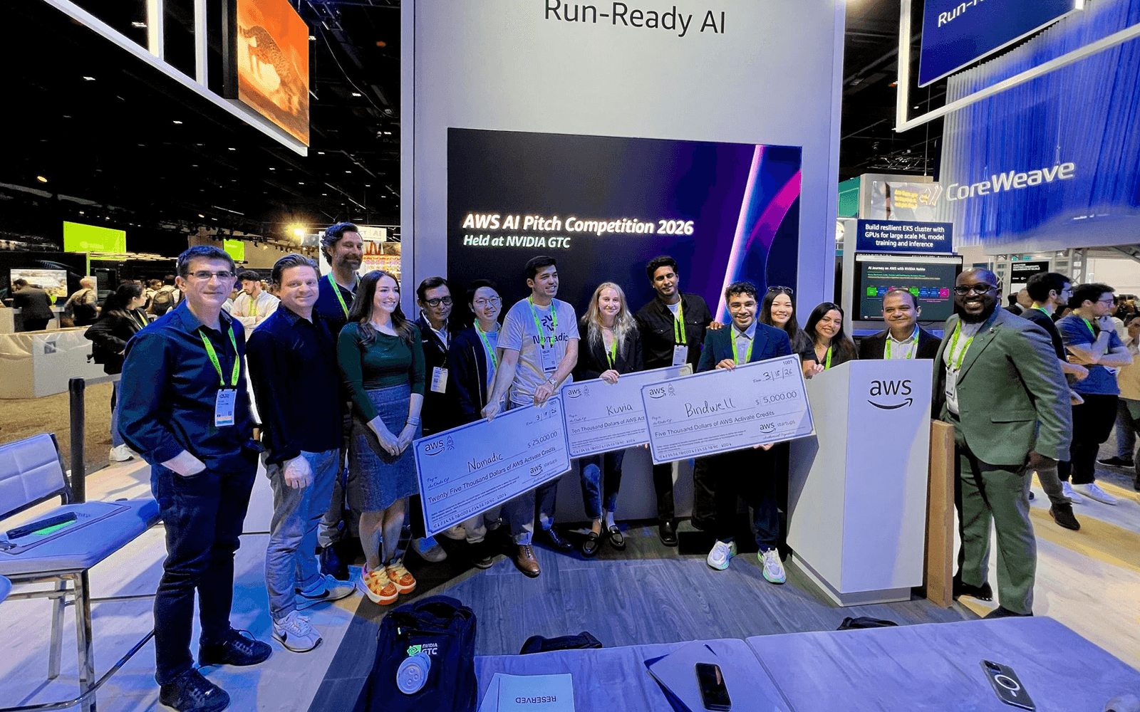 NVIDIA GTC 2026 AWS Top 6 Finalists